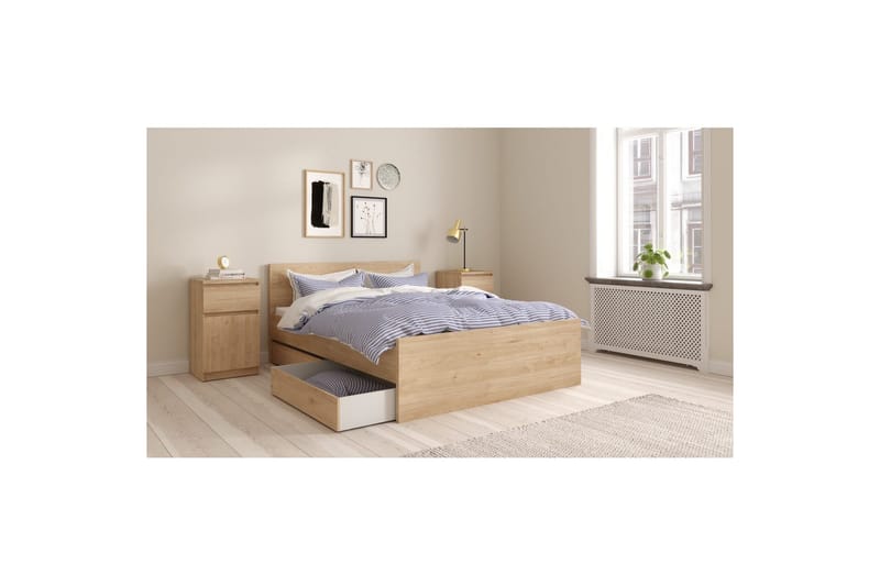 Salomns Nattbord 40 cm - Brun - Møbler - Bord - Avlastningsbord - Sengebord & nattbord