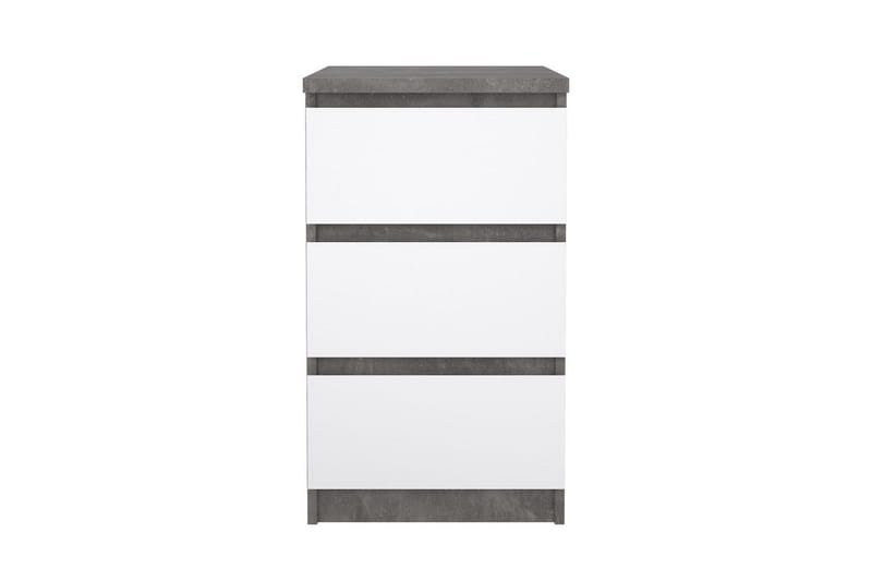 Salomns Nattbord 40 cm - Hvit - Møbler - Bord - Avlastningsbord - Sengebord & nattbord