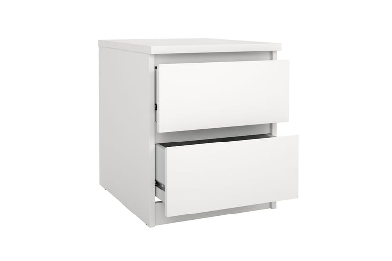 Salomns Nattbord 40 cm - Hvit - Møbler - Bord - Avlastningsbord - Sengebord & nattbord