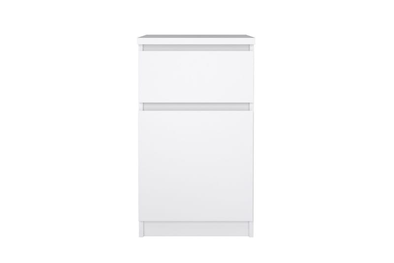 Salomns Nattbord 40 cm - Hvit - Møbler - Bord - Avlastningsbord - Sengebord & nattbord
