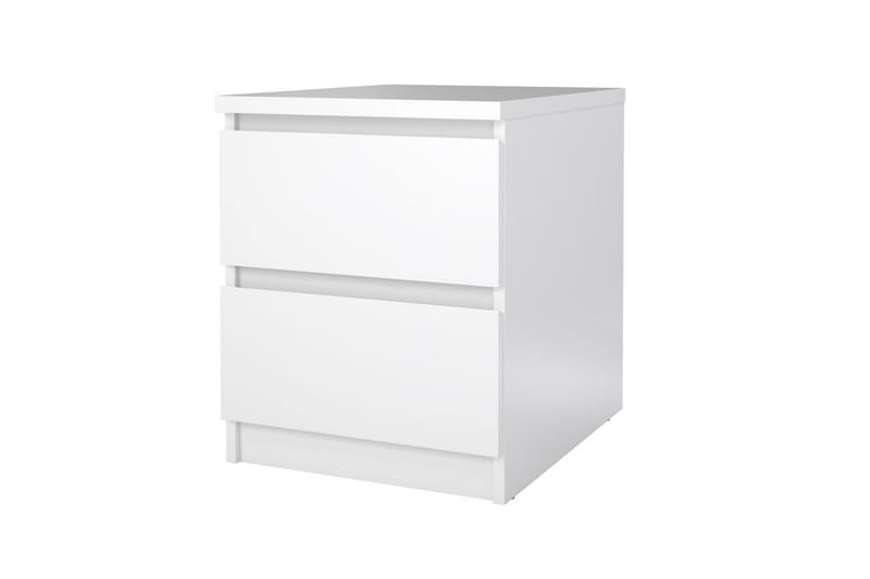 Salomns Nattbord 40 cm - Hvit - Møbler - Bord - Avlastningsbord - Sengebord & nattbord