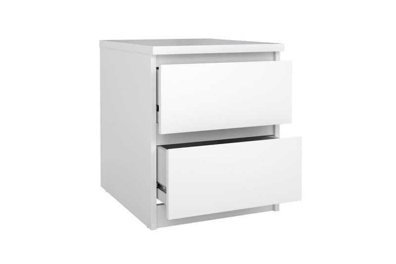 Salomns Nattbord 40 cm - Hvit - Møbler - Bord - Avlastningsbord - Sengebord & nattbord