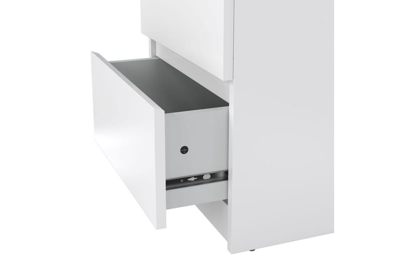 Salomns Nattbord 40 cm - Hvit - Møbler - Bord - Avlastningsbord - Sengebord & nattbord