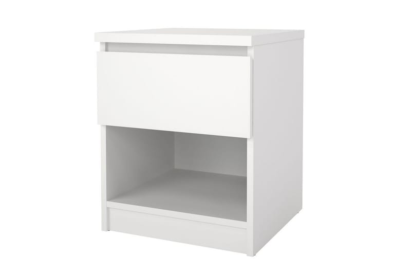 Salomns Nattbord 40 cm - Hvit - Møbler - Bord - Avlastningsbord - Sengebord & nattbord