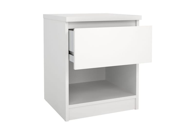 Salomns Nattbord 40 cm - Hvit - Møbler - Bord - Avlastningsbord - Sengebord & nattbord