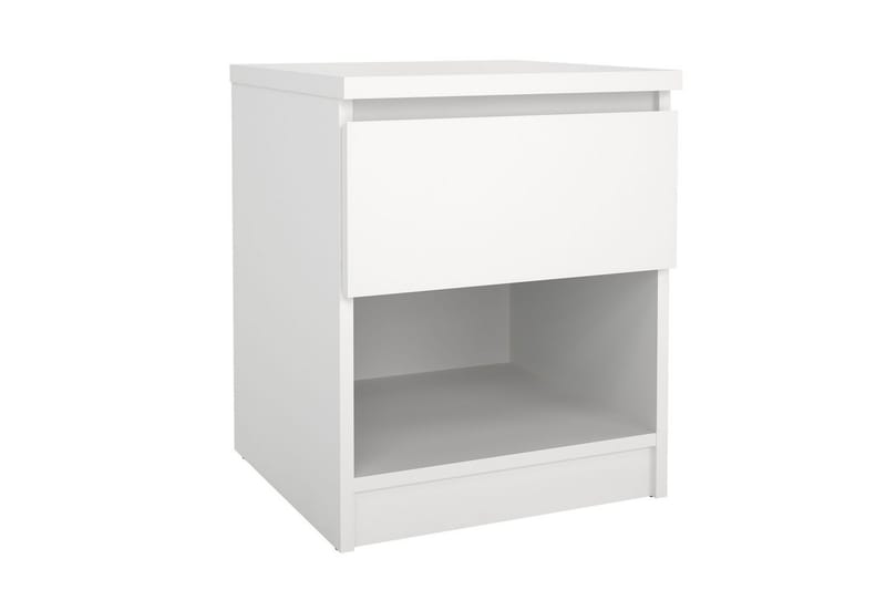 Salomns Nattbord 40 cm - Hvit - Møbler - Bord - Avlastningsbord - Sengebord & nattbord
