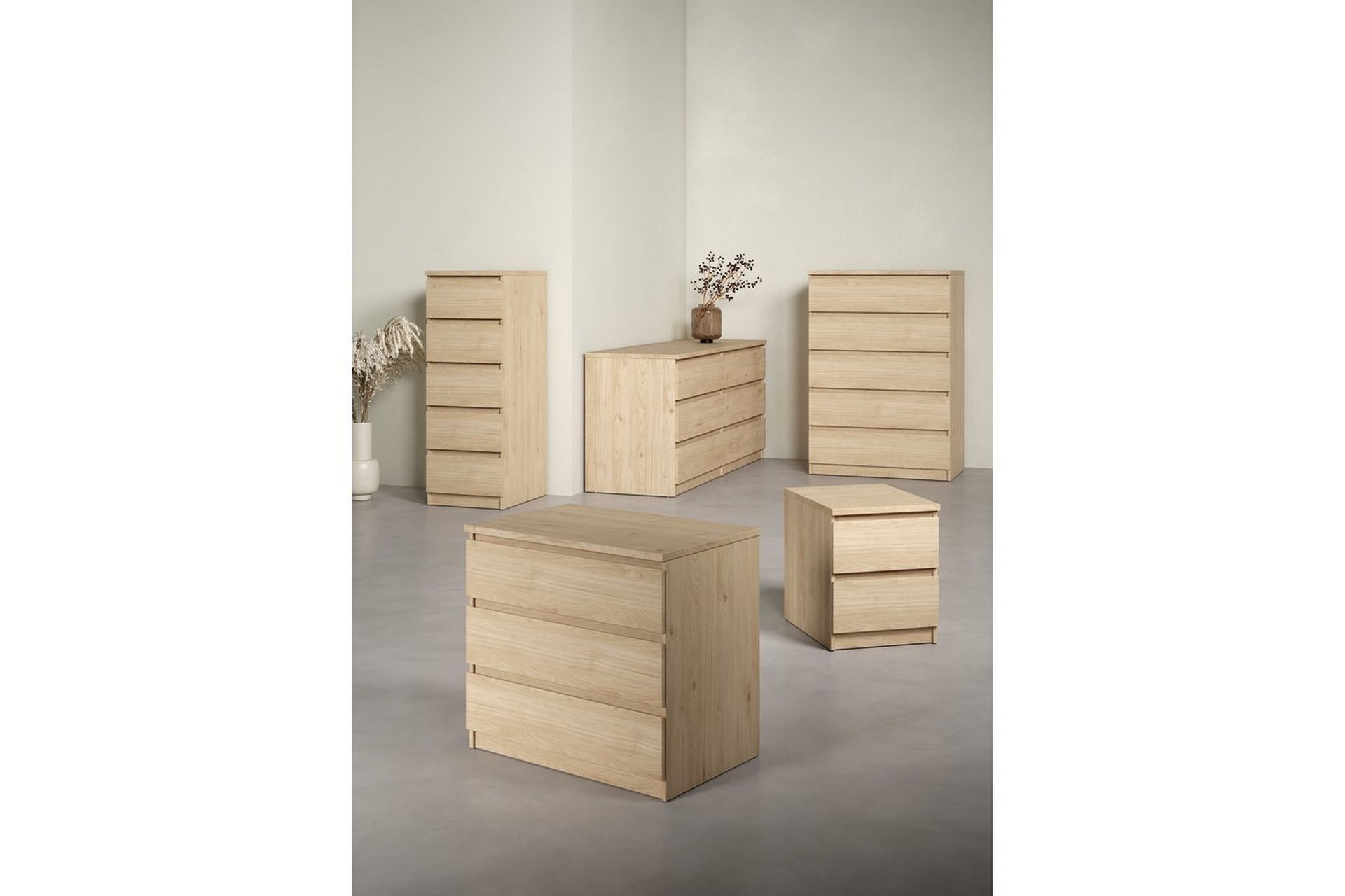 Salomns Nattbord 40 cm - Natur - Møbler - Bord - Avlastningsbord - Sengebord & nattbord