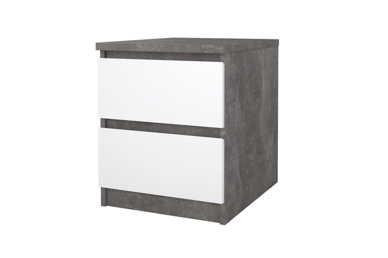 Salomns Nattbord 40 cm - Natur/Hvit - Møbler - Bord - Avlastningsbord - Sengebord & nattbord
