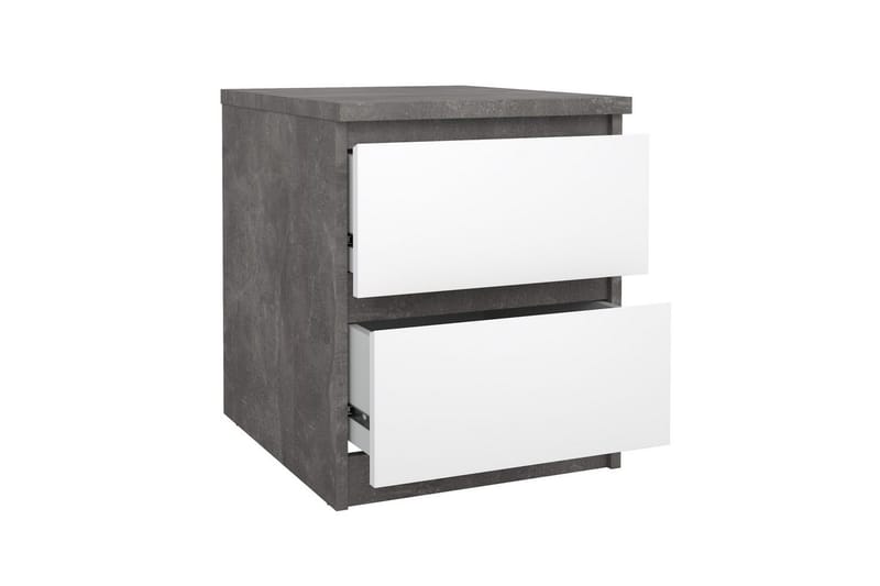 Salomns Nattbord 40 cm - Natur/Hvit - Møbler - Bord - Avlastningsbord - Sengebord & nattbord