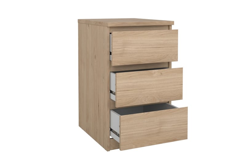 Salomns Nattbord 40 cm - Rødfarget tre - Møbler - Bord - Avlastningsbord - Sengebord & nattbord