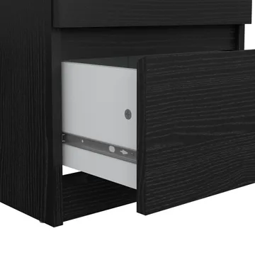 Salomns Nattbord med 2 skuffer 40x50x50 cm - Møbler - Bord - Avlastningsbord - Sengebord & nattbord