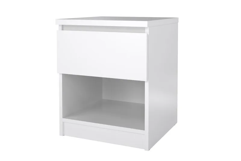 Salomns Sengebord 40,4 cm, Hvit