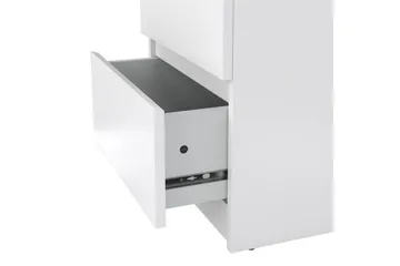 Salomns Sengebord 40,4 cm - Hvit - Møbler - Bord - Avlastningsbord - Sengebord & nattbord
