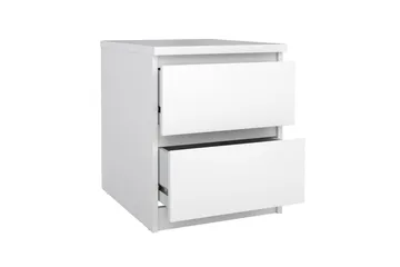 Salomns Sengebord 40,4 cm - Hvit - Møbler - Bord - Avlastningsbord - Sengebord & nattbord