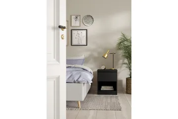 Salomns Sengebord 40,4 cm - Svart - Møbler - Bord - Avlastningsbord - Sengebord & nattbord