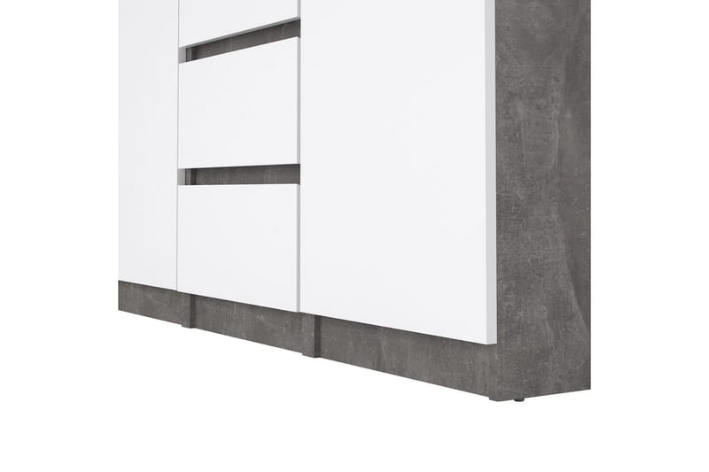 Salomns Sidebord 121 cm - Hvit - Møbler - Bord - Avlastningsbord - Brettbord og småbord