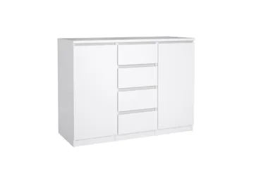 Salomns Skjenk 120,8 cm - Hvit - Oppbevaring - Oppbevaringsmøbler - Sideboard & skjenker