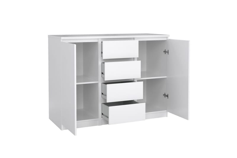 Salomns Skjenk 120,8 cm - Hvit - Oppbevaring - Oppbevaringsmøbler - Sideboard & skjenker