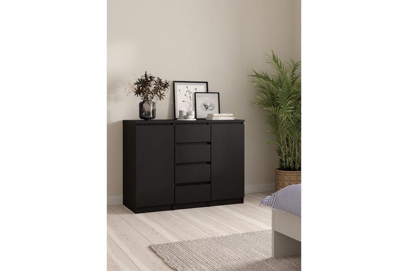 Salomns Skjenk 120,8 cm - Svart - Oppbevaring - Oppbevaringsmøbler - Sideboard & skjenker