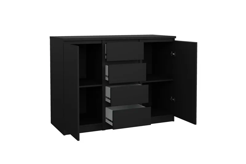 Salomns Skjenk 120,8 cm - Svart - Oppbevaring - Oppbevaringsmøbler - Sideboard & skjenker