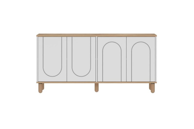 Salven Konsollbord 150 cm, Eik/Hvit