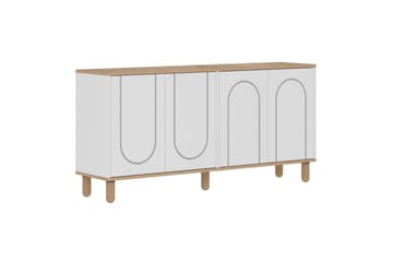 Salven Konsollbord 150 cm - Eik/Hvit - Møbler - Bord - Avlastningsbord - Gangbord
