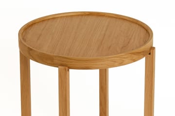 Sammenleggbart bordsett (3 deler) Wallxpert Milas (45 x 55 x 45 cm) Eik - Eik - Møbler - Bord - Avlastningsbord - Settbord