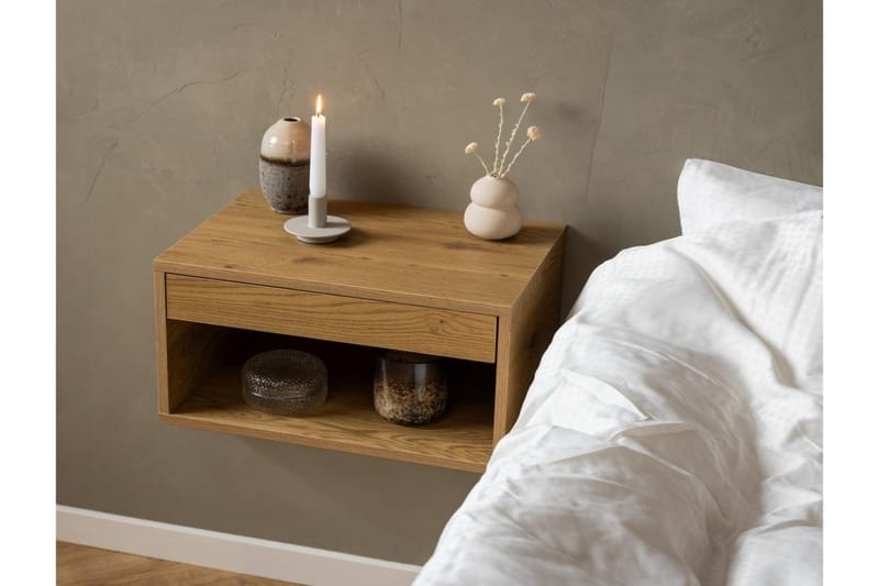 Satoru Nattbord 35 cm - Natur - Møbler - Bord - Avlastningsbord - Sengebord & nattbord