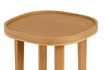 Satsbord (2 deler) Wallxpert Hera (50 x 56 x 50 cm) Eik - Eik - Møbler - Bord - Avlastningsbord - Settbord