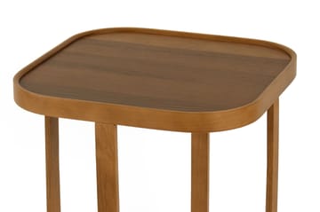 Satsbord (2 deler) Wallxpert Hisar (50 x 58 x 50 cm) Valnøtt - Valnøtt - Møbler - Bord - Avlastningsbord - Settbord