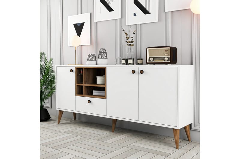 Scone Konsollbord 180 cm - Hvit - Møbler - Bord - Avlastningsbord - Gangbord