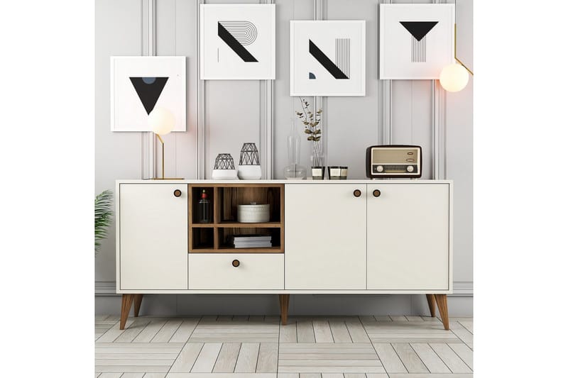 Scone Konsollbord 180 cm - Krem - Møbler - Bord - Avlastningsbord - Gangbord