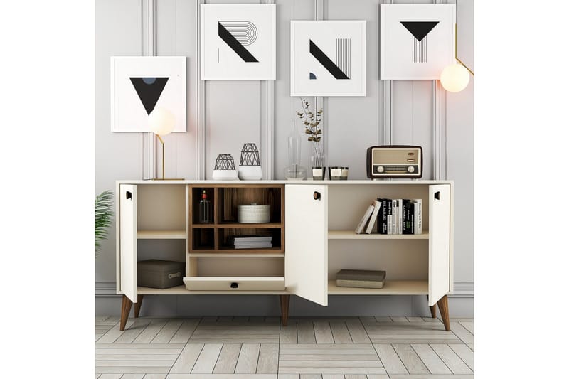 Scone Konsollbord 180 cm - Krem - Møbler - Bord - Avlastningsbord - Gangbord