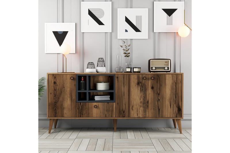 Scone Konsollbord 180 cm - Valnøtt - Møbler - Bord - Avlastningsbord - Gangbord