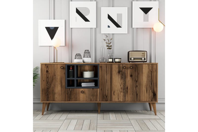 Scone Konsollbord 180 cm - Valnøtt - Møbler - Bord - Avlastningsbord - Gangbord