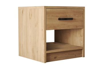 Abbekerk Nattbord 52 cm - Natur - Møbler - Bord - Avlastningsbord - Sengebord & nattbord