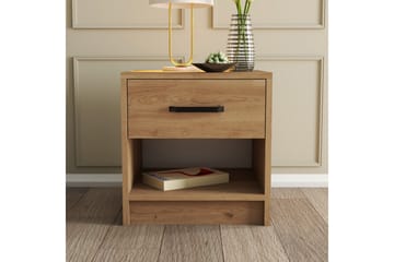 Abbekerk Nattbord 52 cm - Natur - Møbler - Bord - Avlastningsbord - Sengebord & nattbord