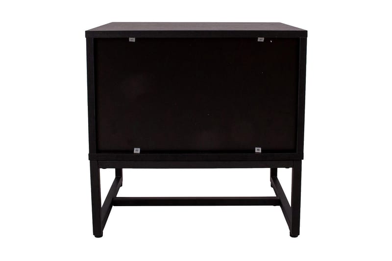 Amsterdam Nattbord Eik/Svart - Møbler - Bord - Avlastningsbord - Sengebord & nattbord