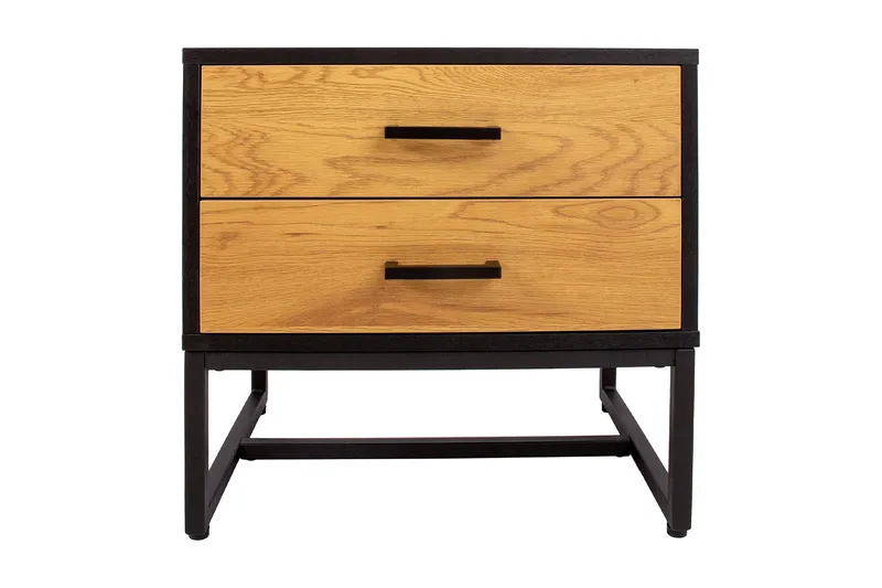 Amsterdam Nattbord Eik/Svart, undefined