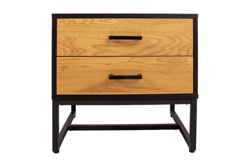 Amsterdam Nattbord Eik/Svart, undefined