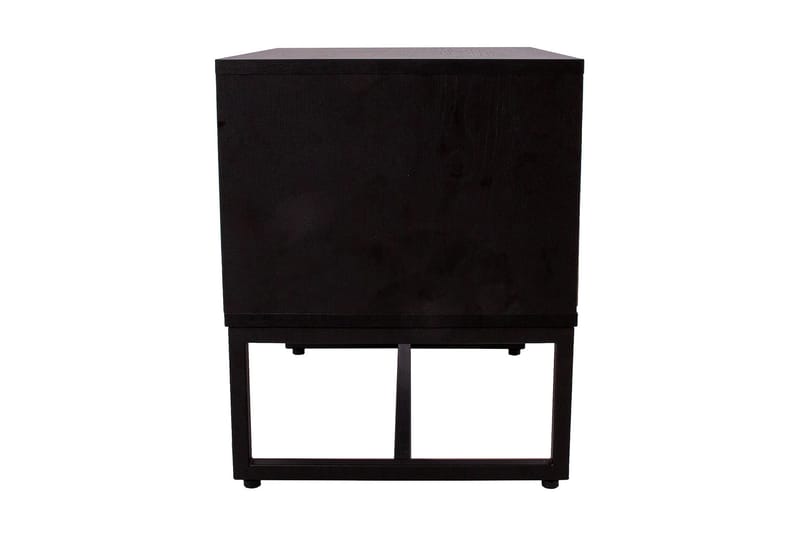Amsterdam Nattbord Eik/Svart - Møbler - Bord - Avlastningsbord - Sengebord & nattbord