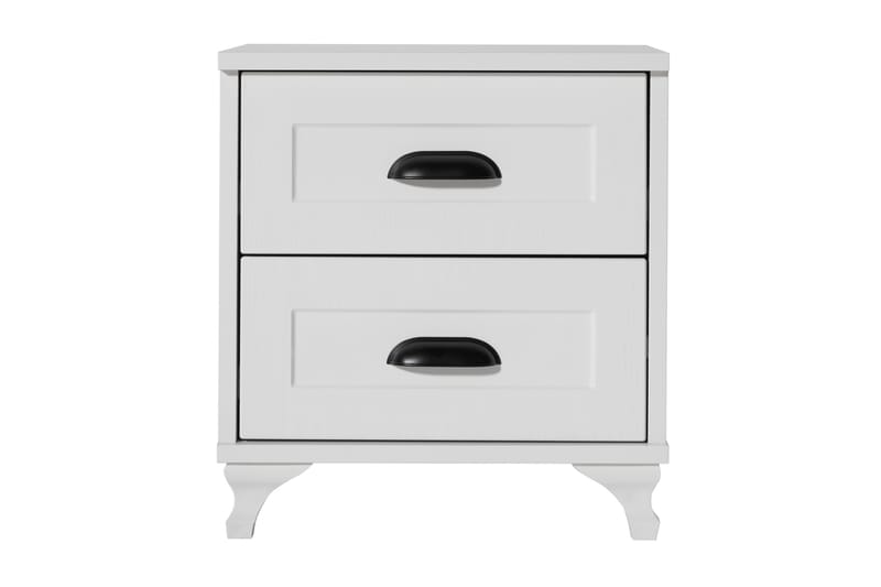 Andifli Nattbord 45x49 cm - Hvit - Møbler - Bord - Avlastningsbord - Sengebord & nattbord