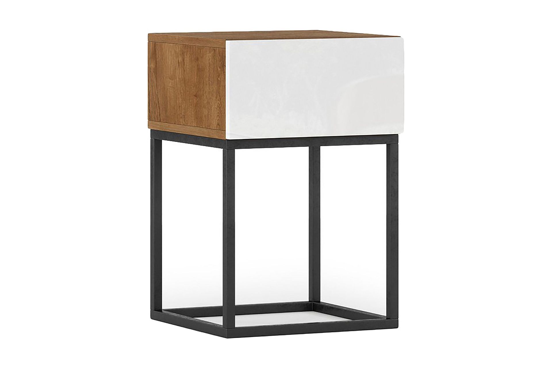 Aneja Nattbord 40 cm - Hvit