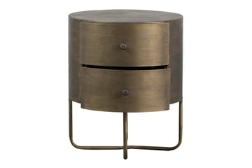 Astranna Nattbord 39 cm - Antikk Messing - Møbler - Bord - Avlastningsbord - Sengebord & nattbord