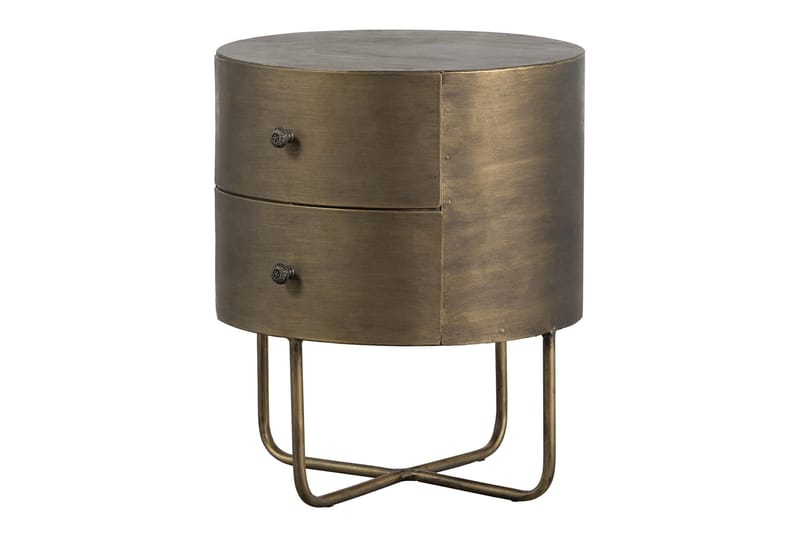 Astranna Nattbord 39 cm - Antikk Messing - Møbler - Bord - Avlastningsbord - Sengebord & nattbord