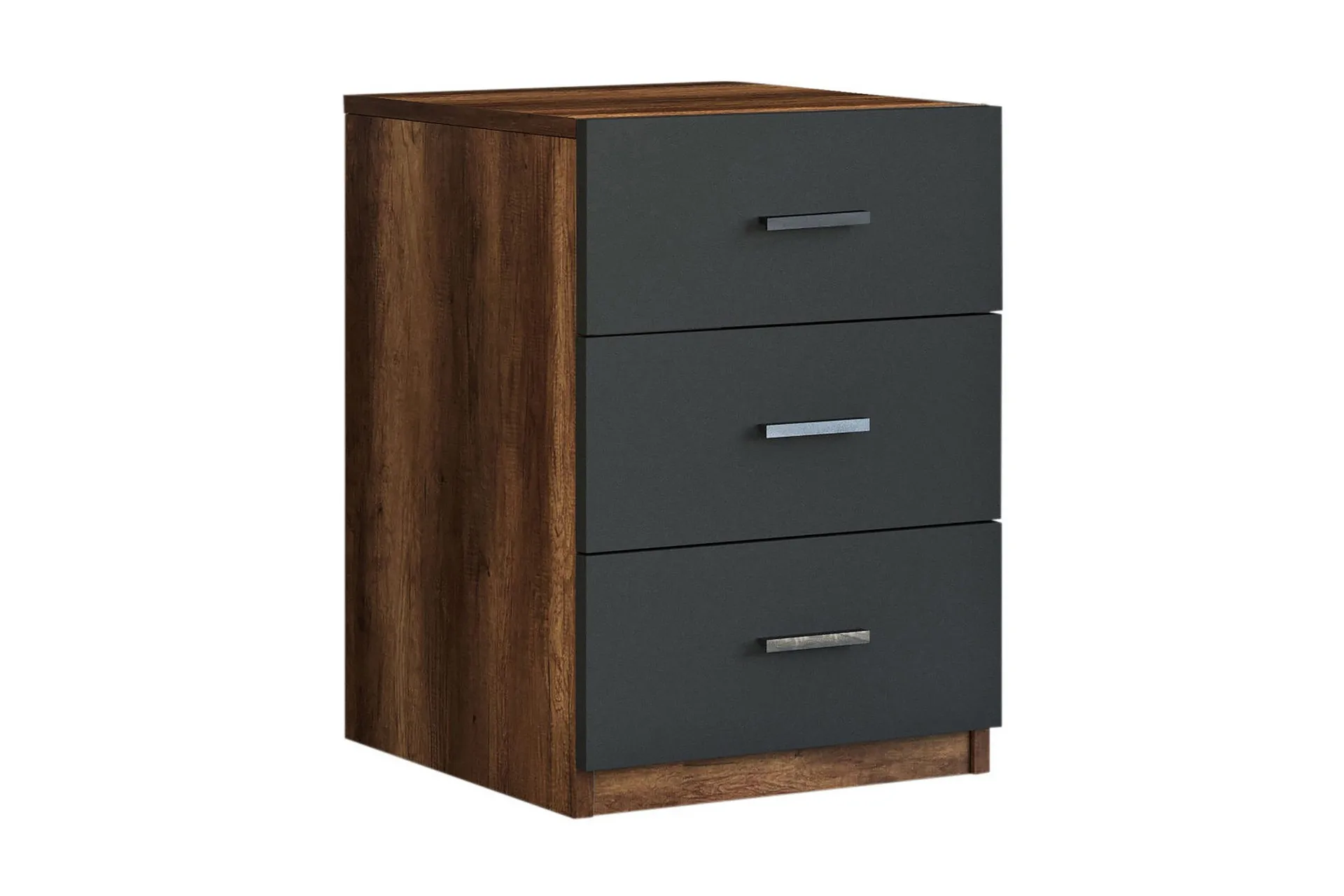 Barrock Nattbord 45 cm - Teak/Antrasitt