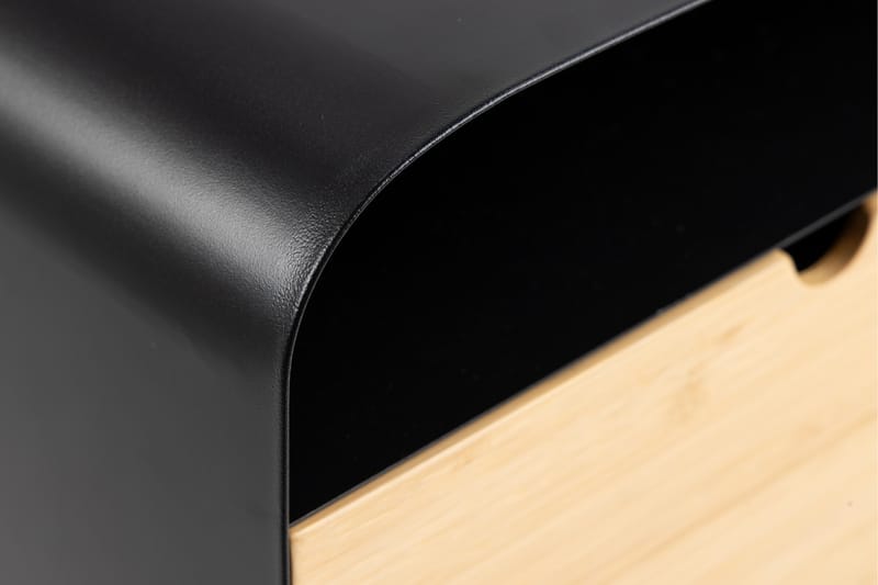Belleuve Nattbord 25 cm - Sort - Møbler - Bord - Avlastningsbord - Sengebord & nattbord