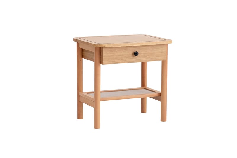 Bhika Nattbord 55 cm - Naturell/tre - Møbler - Bord - Avlastningsbord - Sengebord & nattbord