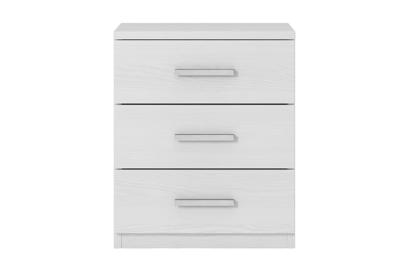 Bovera Nattbord 41x46 cm - Askgrå | Hvit - Møbler - Bord - Avlastningsbord - Sengebord & nattbord