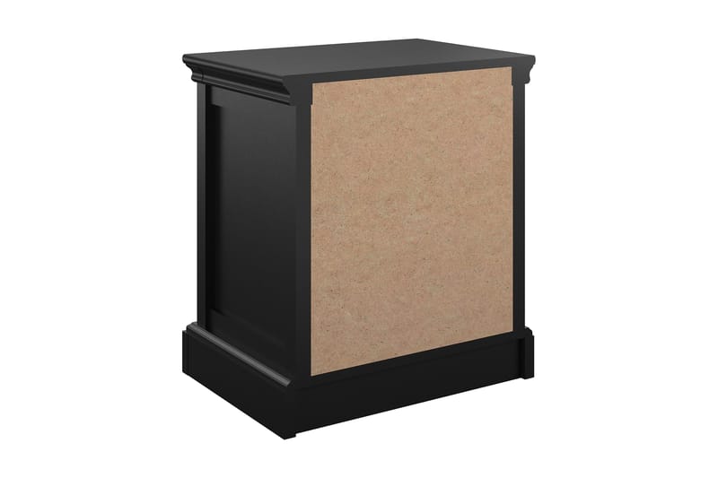 Bristol Nattbord 60x42 cm Svart - Dorel Home - Møbler - Bord - Avlastningsbord - Sengebord & nattbord